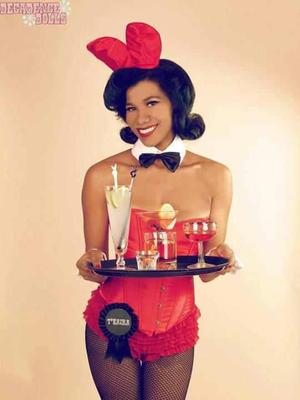 60's PlayBoy waitress